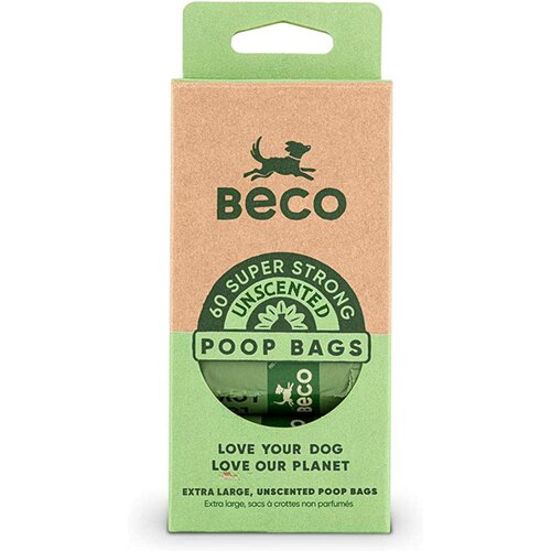 BECO unscented poop bags 60kom Cene