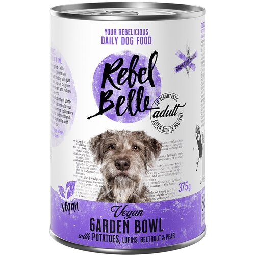 Rebel Belle Adult Vegan Garden Bowl - vegan 6 x 375 g Cene