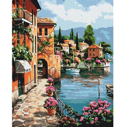  Slika za samostalno slikanje - In the sun of Positano 40x50 Cijene