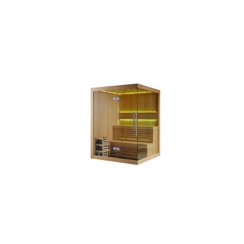  Sauna soba Nero &ndash; kanadski Hemlock &ndash; 1500x1200x1900 za 3 osobe sa rasvetom 14731 Cene