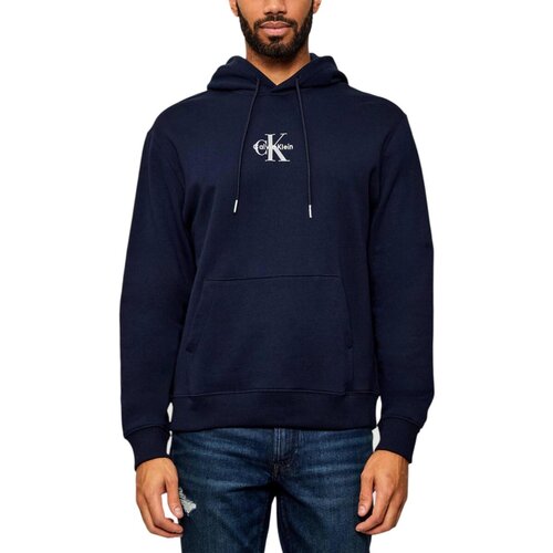 Calvin Klein Jeans Puloverji LS EU 350TERRY MICRO MONOLOGO HO LV04RD243G Modra Slike