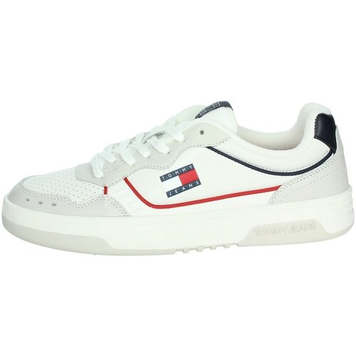 Tommy Hilfiger Nizke superge EM0EM01585 Bela Slike