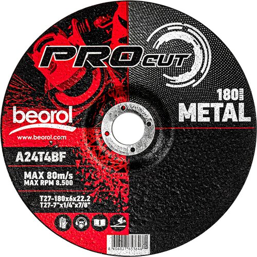 Beorol brusna ploča za metal 180x6 Slike