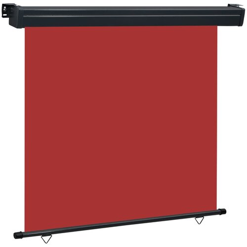 VidaXL Balkonska stranska tenda 170x250 cm rdeča, (20966532) Slike
