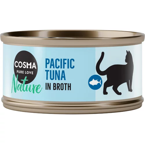 Cosma Varčno pakiranje Nature 24 x 70 g - Pacifiška tuna