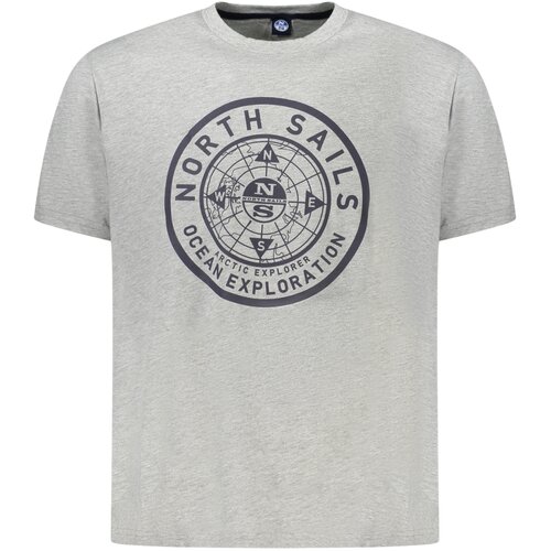 North Sails SHORT SLEEVE T-SHIRT MEN GREY Cijene