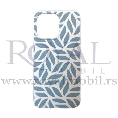  futrola soft print geometrik No8 za iphone 13 pro max (6.7) belo-plava Cene