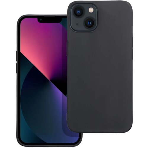  Gumijasti / gel etui Matte za Apple iPhone 14 Plus (6.7&amp;quot;) - črni Slike