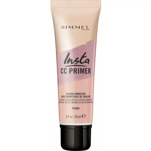 Rimmel London insta cc primer podloga za make-up 30 ml nijansa peach za žene