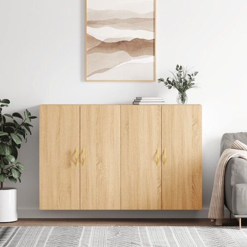 vidaXL Zidni ormarići 2 kom boja hrasta sonome 69 5 x 34 x 90 cm Cene