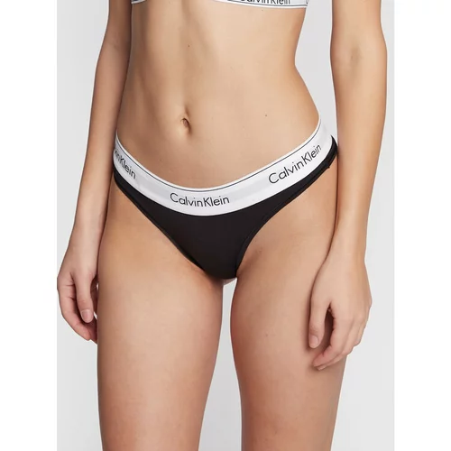 Calvin Klein Underwear Braziljske spodnje hlačke 000QF5981E Črna
