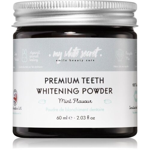 My White Secret Whitening Powder puder za beljenje zob za občutljive zobe 60 ml Cene