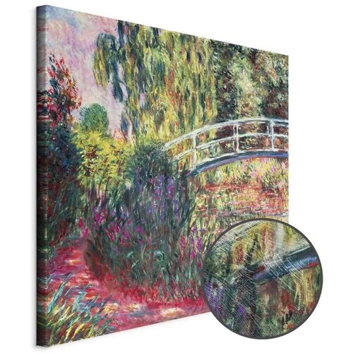  Slika - Claude Monet – The Japanese Footbridge 80x80 Premium Print Cene