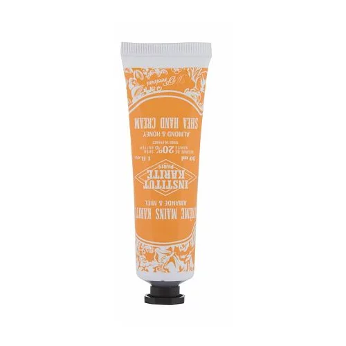 Institut Karite Shea Hand Cream Almond & Honey hidratantna krema za ruke s mirisom badema i meda 30 ml za ženske