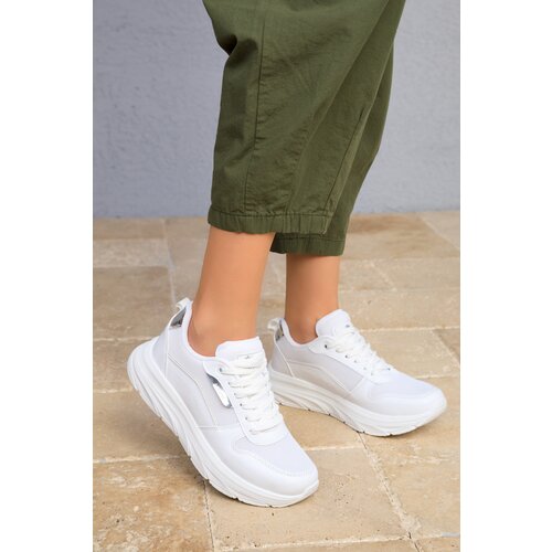 Soho White-Silver Women&amp;#039;s Sneakers 18596 Slike
