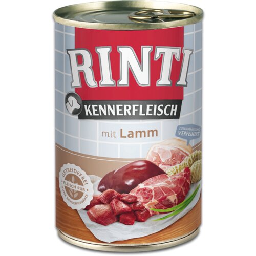 Rinti v mešanem poskusnem pakiranju 6 x 400 g - Mix: govedina, perutninska srca, jagnjetina Cene