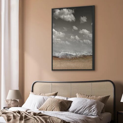  Slika - Sky Wave (1 Part) Vertical 40x60 U crnom drvenom okviru Slike