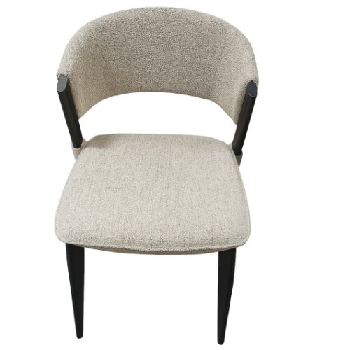 Arti Trpezarijska stolica B2666 Milano Bez/Crne metalne noge 500x590x870 mm ( 775-460 ) Cene