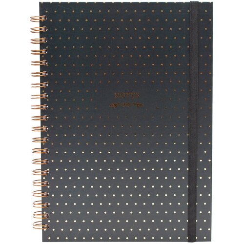 Blok kolegij A4 crte 120L s gumicom Dots 1 Marker crni 2429 Slike