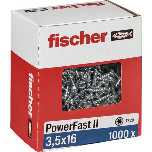 Fischer PowerFast II 3,5x16 SK TX VG blvz 1000 Slike
