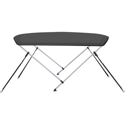 VidaXL bimini s 2 luka antracit 150 x 120 x 110 cm Slike
