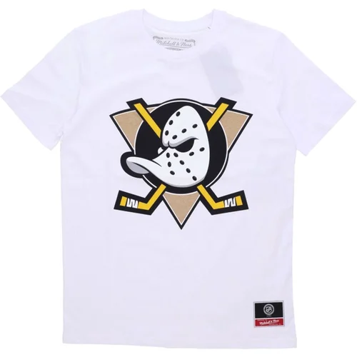 Mitchell And Ness muška Anaheim Ducks Team Logo majica