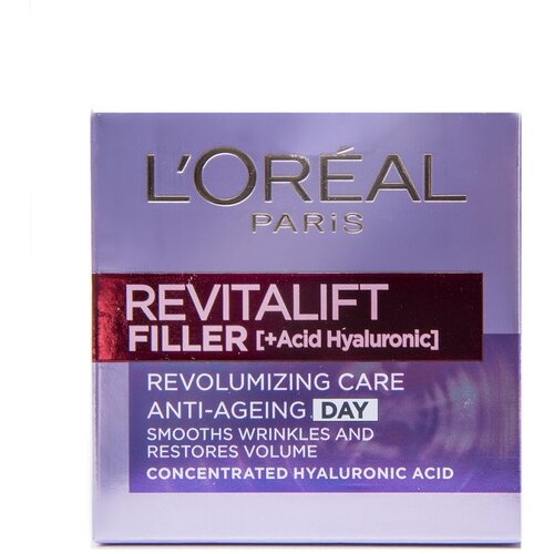 L&amp;acute;Or&amp;eacute;al Paris dnevna krema za obraz - Revitalift Filler Day Cream Slike