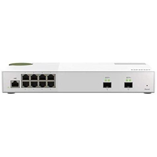 Qnap sustavi QSW-M2108-2S Web upravljani prekidač [2x 10 Gigabit Ethernet SFP + 8x 2 5 Gigabit Ethernet sloj 2] Cijene