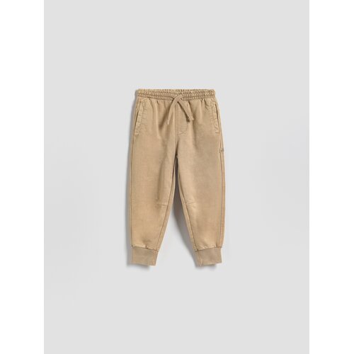 Reserved Pamučne jogger hlače - bež Cene