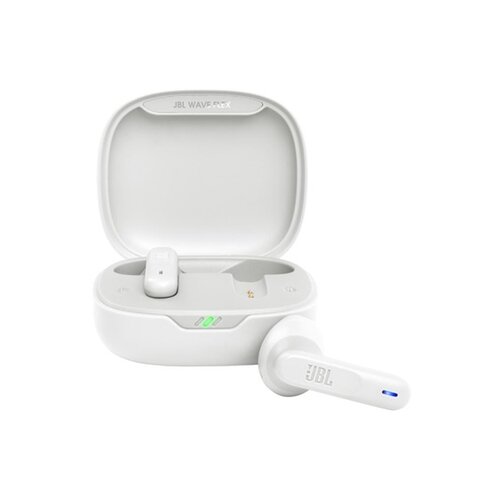 JBL Bežične bluetooth slu&amp;scaron;alice Wave Flex TWS White bubice Slike