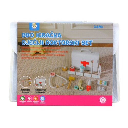 Bbo drvena igracka - deciji doktorski set (3g+) ( BL-21025 ) Cene