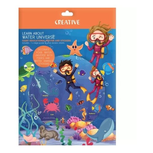 Creative poster nalepnice sea ( 75311 ) Cene
