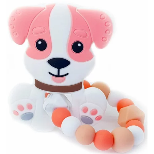KidPro Teether Puppy Pink grickalica za bebe 1 kom