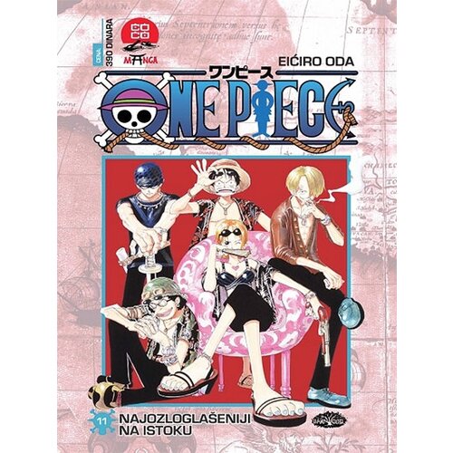 Darkwood Eićiro Oda - One Piece 11: Najozloglašeniji na istoku Cene
