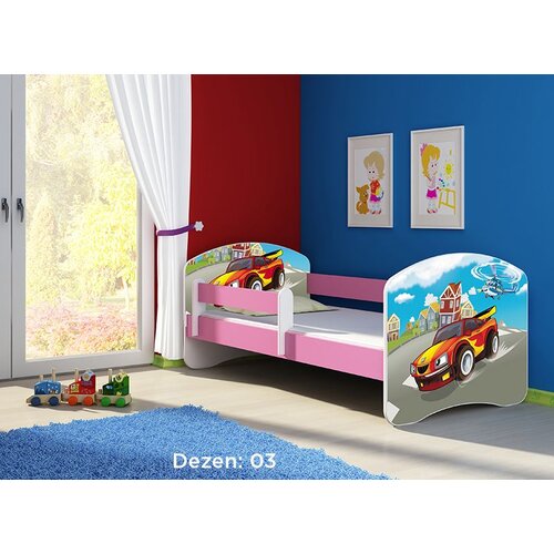 ACMA dečiji krevet ii 160x80 + dušek 6 cm PINK3 Cene