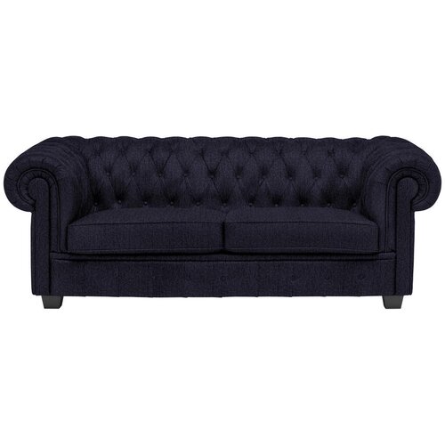 Landscape CHESTERFIELD ZOFA, črna tekstil Cene