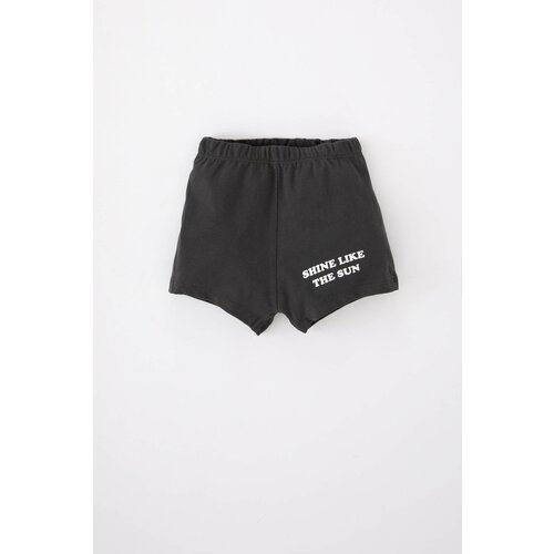 Defacto Baby Boy Regular Fit Slogan Printed Shorts Cene