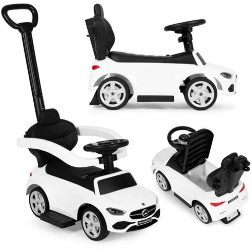 ECO TOYS Ecotoys Guralica mercedes c class sa interaktivnim volanom i ručkom, white ( 668 WHITE ) Cene
