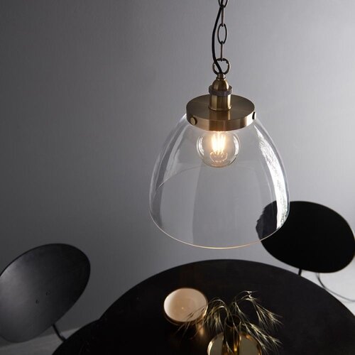  Endon 102926 - Luster na lancu HANSEN 1xE27/10W/230V mesing Slike