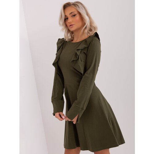 Lily Rose Dress-EM-SK-HW-20-395.34P-khaki Cene