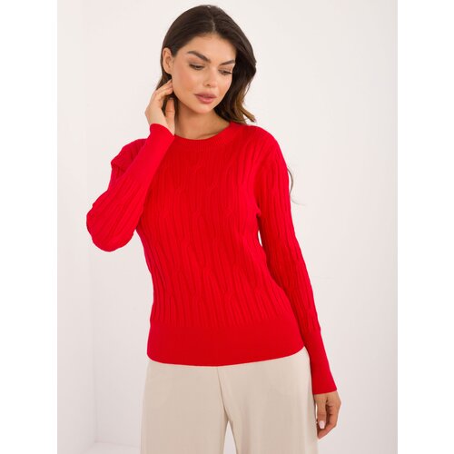 Wool Fashion Italia Sweater-AT-SW-2338-2.61-dark red Cene
