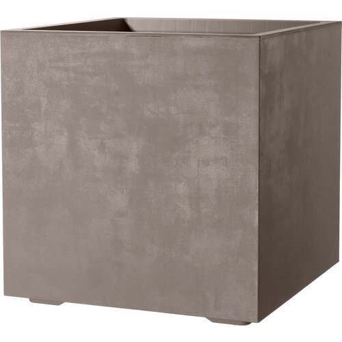 DEROMA Kocka za rastline &amp;quot;Millenium&amp;quot; z zbiralnikom vode - Sandstone - 49 cm Slike