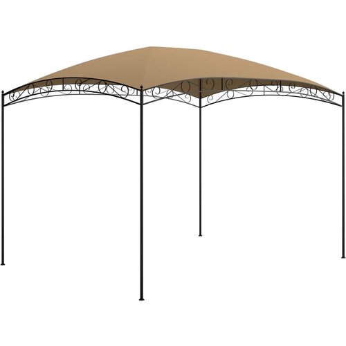 Paviljon Sjenica 3 x 4 x 2,65 m smeđe-siva 180 g/m² Cijene