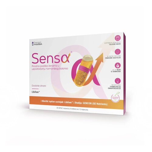 Premium Pharma Kapsule za hormonski balans žena Sensa, 30 kapsula Slike