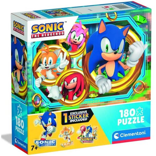 Clementoni Sonic, ježek 180-delna sestavljanka - Cene