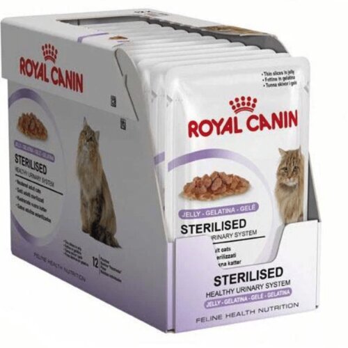 Royal Canin cat sterilised in jelly 12 x 85 g Cene
