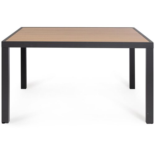 BIZZOTTO Aluminijasta vrtna miza 136x136 cm Hilija &amp;ndash; Slike