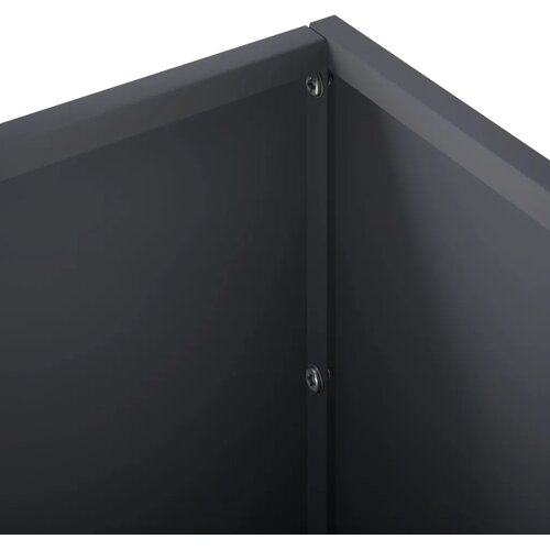  Vrtna saksija 2 kom. Antracit 40 x 20 x 20 cm Čelična vrata - Antracit 40 x 20 x 20 cm 2 Slike