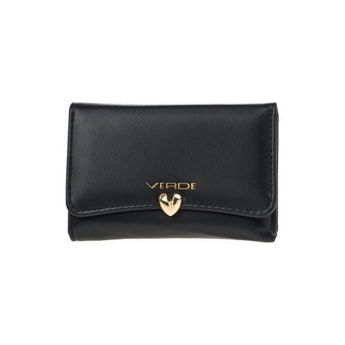 Verde Novčanik ženski sa kopcom u obliku srca 1439, 15.5×3×10 cm crna ( 16NZV1439B ) Cene