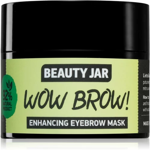 Beauty Jar Wow Brow! maska za obrvi 15 ml